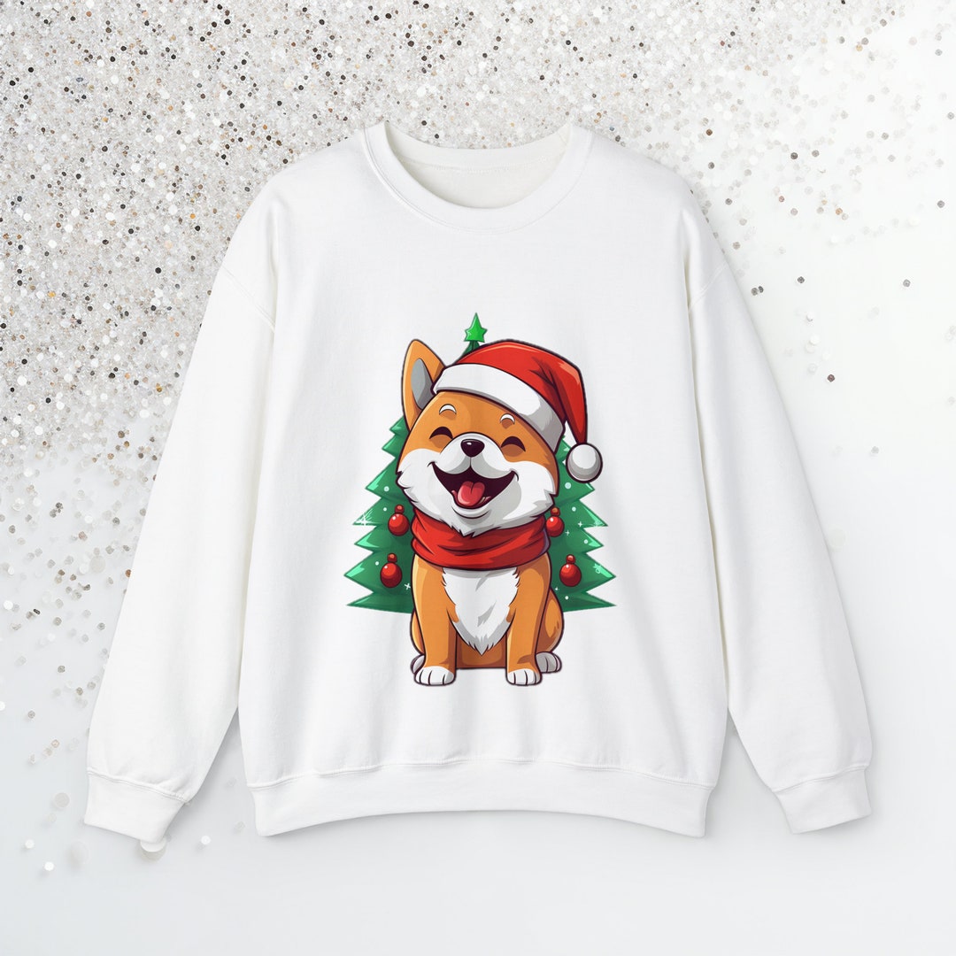 Shiba Inu Sweatshirt for Dog Lover Gift Shiba Inu Sweater Etsy