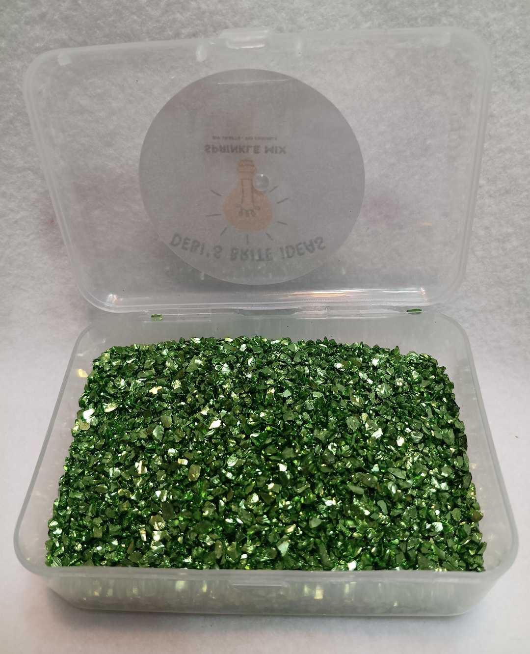 Crushed Glitter Rock Green Sprinkle 100G - Etsy