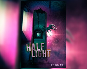Premade Book Cover | Author Name + Title Editable | Half Light