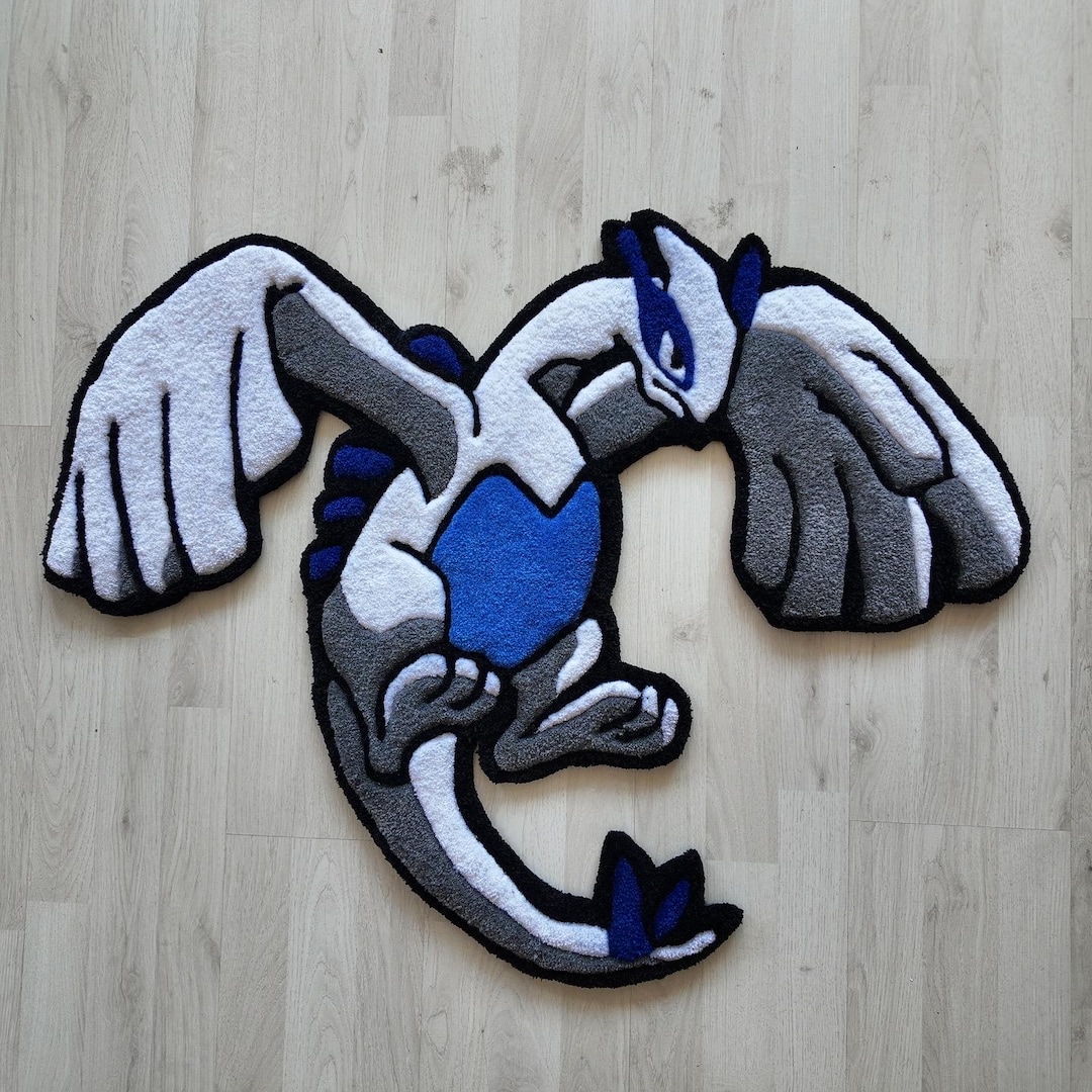 Lugia Tufted Rug – Anime Wall Decor, Acrylic - Etsy