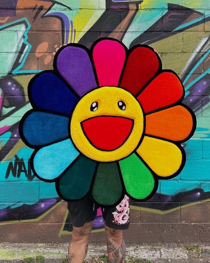 Takashi Murakami Flower - Etsy
