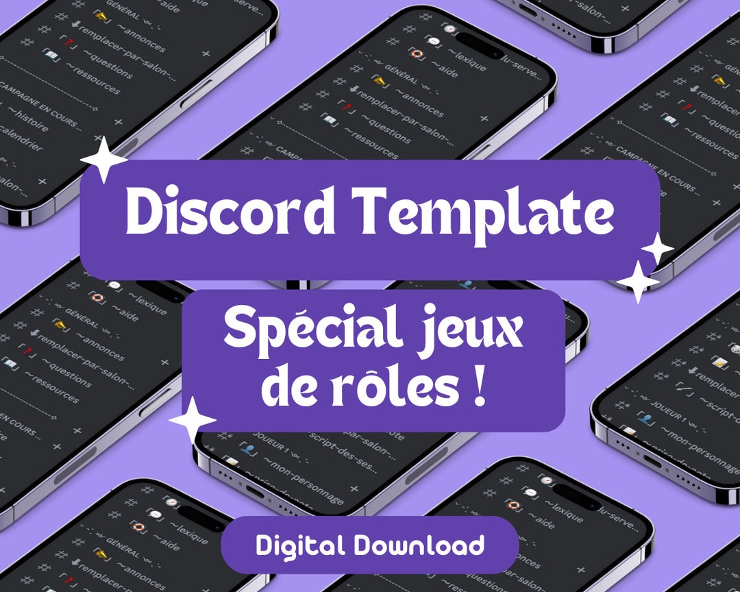 Role Play Discord Template Etsy