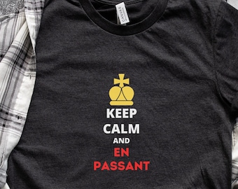 En Passant T-shirt | Funny Chess T-shirt | Chess T-shirt | Chess Player T-shirt | Chess Player Gift Shirt | Chess Piece Shirt | Chess Moves