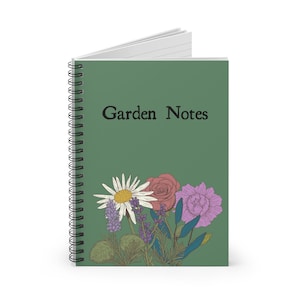 &quot;Notizbuch / Notizbuch &quot;&quot;Grüne Garten-Notizbücher&quot;&quot;.&quot;