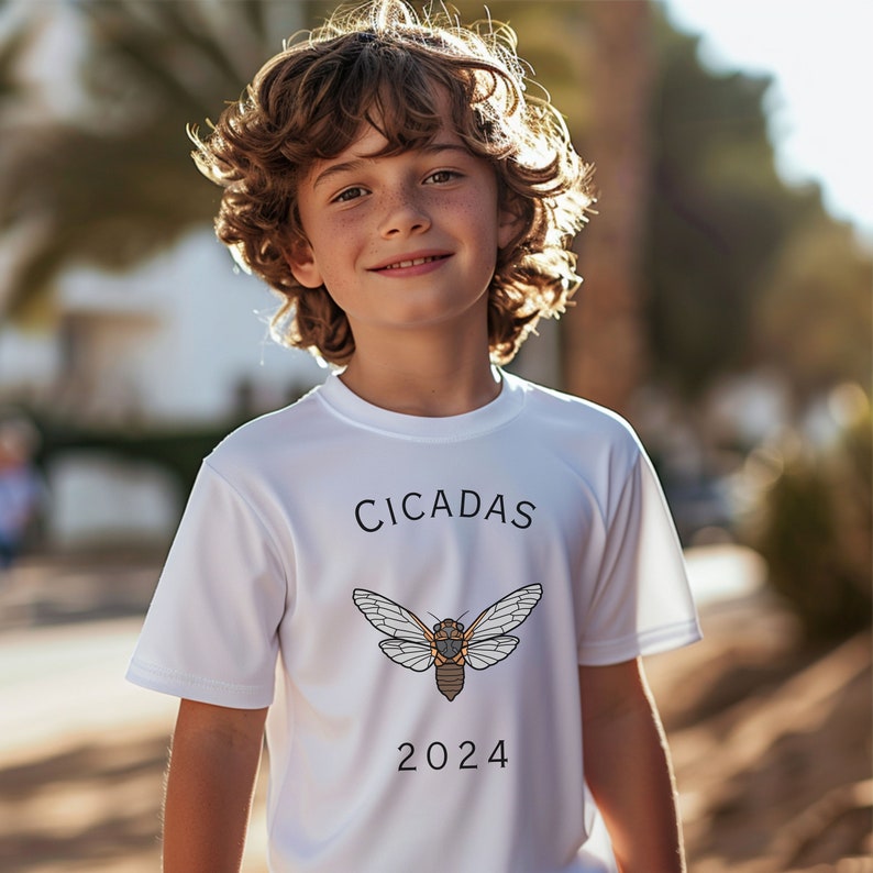 Cicadas 2025 Tshirt Brood X Shirt for Youth Tee for Bug Lover Tshirt