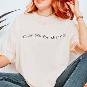 Thank You For Sharing 12 Step Recovery Tee, AA Shirt, Alcoholics Anonymous, NA Tshirt, Serenity Prayer Tee, Sobriety Gifts, Home Group Shirt