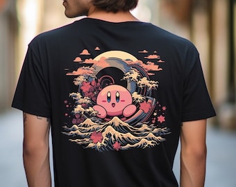 Kirby's Dreamland Retro Nostalgic Vaporwave T-Shirt