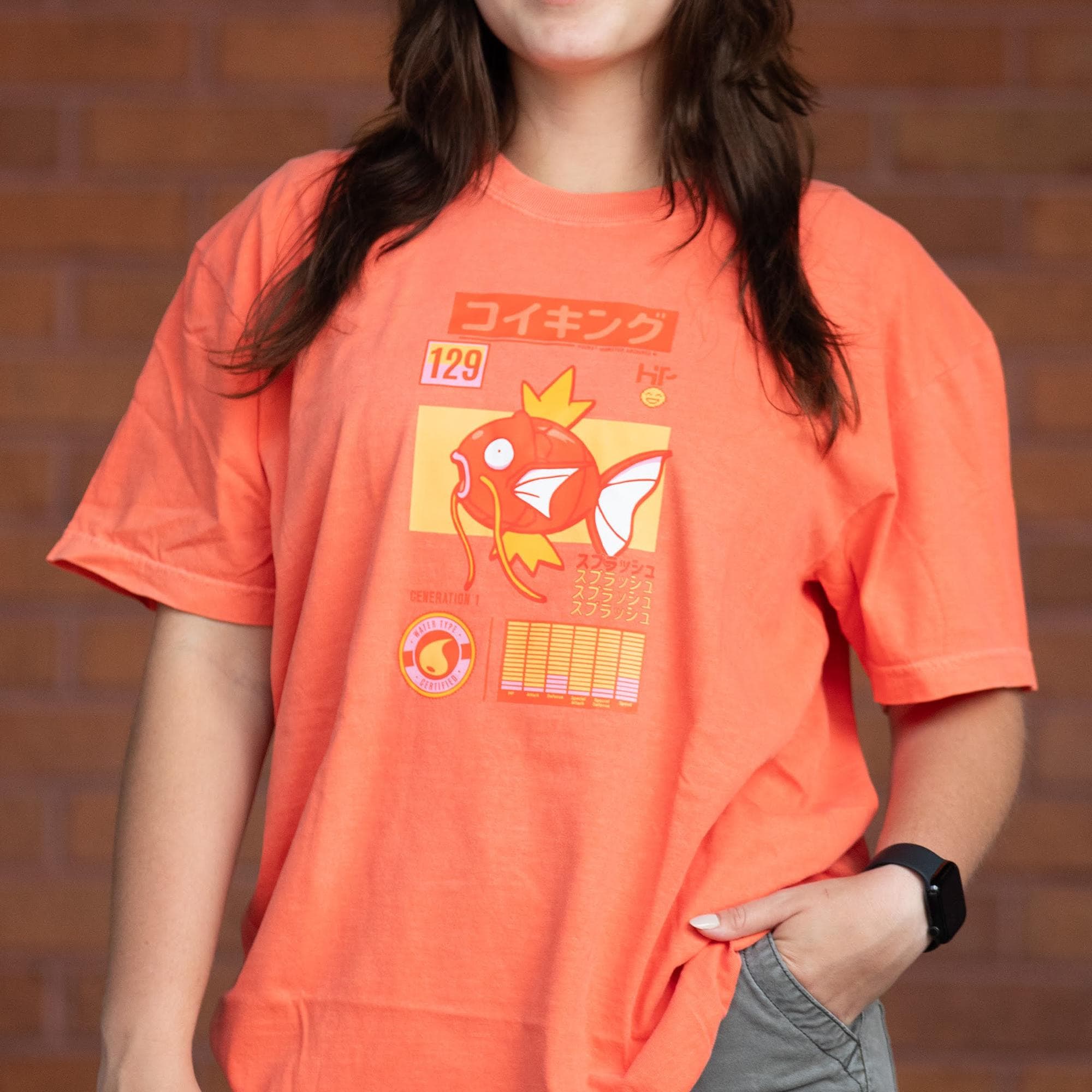Magikarp T-shirt – Retro Pokémon Water-type Tee - Etsy