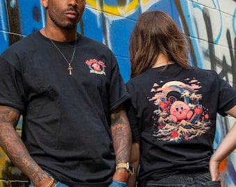 Kirby&#39;s Dreamland Retro Nostalgic Vaporwave T-Shirt