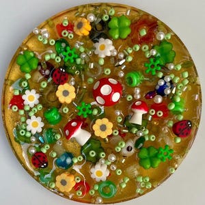 REUSABLE Picky Pad! Happy Mushrooms Ethereal Theme