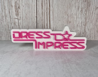 Roblox Dress to Impress Desk Sign: 3D Printed Gamer Decor - Available in 2 Sizes - Etsy Roblox Dress to Impress Desk Sign: 3D Printed Gamer Decor - Available in 2 Sizes - Etsy