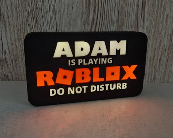 Custom Roblox Light Box: Personalized Gaming Decor