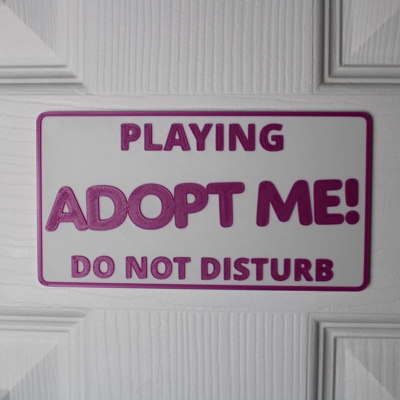 Adopt Me Wall Art - Etsy