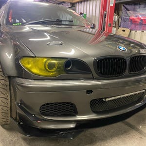 BMW E46 Facelift Coupé Strålkastarluftkanal: 3D-printad kolfiberturbokylning