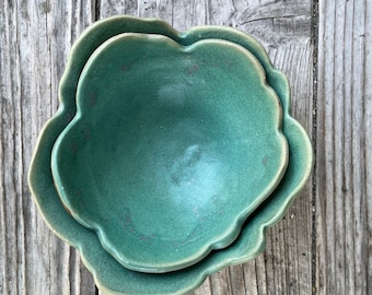 Ceramic Nesting Bowls - Set of 2 bowls