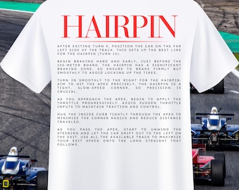 F1 Hairpin T-Shirt | Circuit Gilles Villeneuve Racing Tee