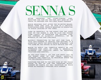 F1 Senna S T-Shirt | Interlagos Racing Tee