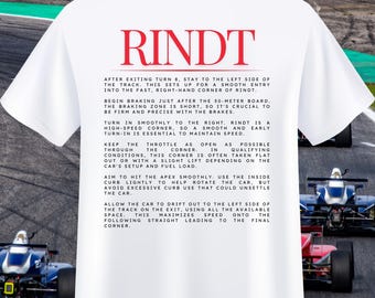 F1 Rindt T-Shirt | Red Bull Ring, Austrian GP Racing Tee