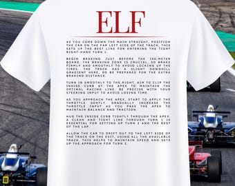 F1 Elf Corner T-Shirt | Circuit de Barcelona-Catalunya Racing Tee