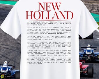F1 New Holland Racing T-Shirt | Circuit de Barcelona-Catalunya