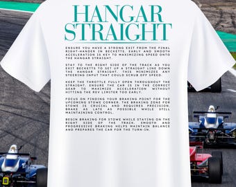 F1 Hangar Straight T-Shirt: Silverstone Racing Tee
