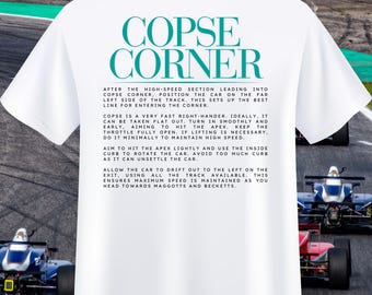 F1 Copse Corner T-Shirt | Silverstone Racing Tee
