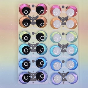 Nature's Rainbow Safety Eyes: Single Pair, Color Shifting (14mm-35mm)