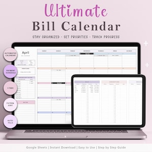 Automatiserad fakturakalender: Google Sheets betalningsspårning (digital nedladdning)