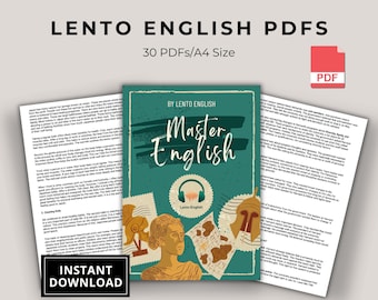English Reading Worksheets for ESL With Video Links Homeschooling English Worksheet PDFs English Teaching Printables Instant Download
