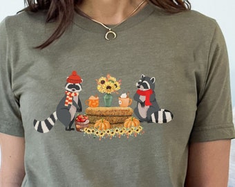 Raccoon Date Night, Raccoon Shirt, Raccoon Tshirt, Funny Raccoon Shirt, Cute Raccoon Shirt, Animal Lover Shirt, Raccoon Christmas Shirt