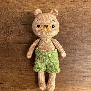 Amigurumi Crochet Pattern Bear - Handmade Bear Amigurumi Toy - Cute Crochet Plushie - Gift for All Ages - Amigurumi Pattern - Amigurumi Doll