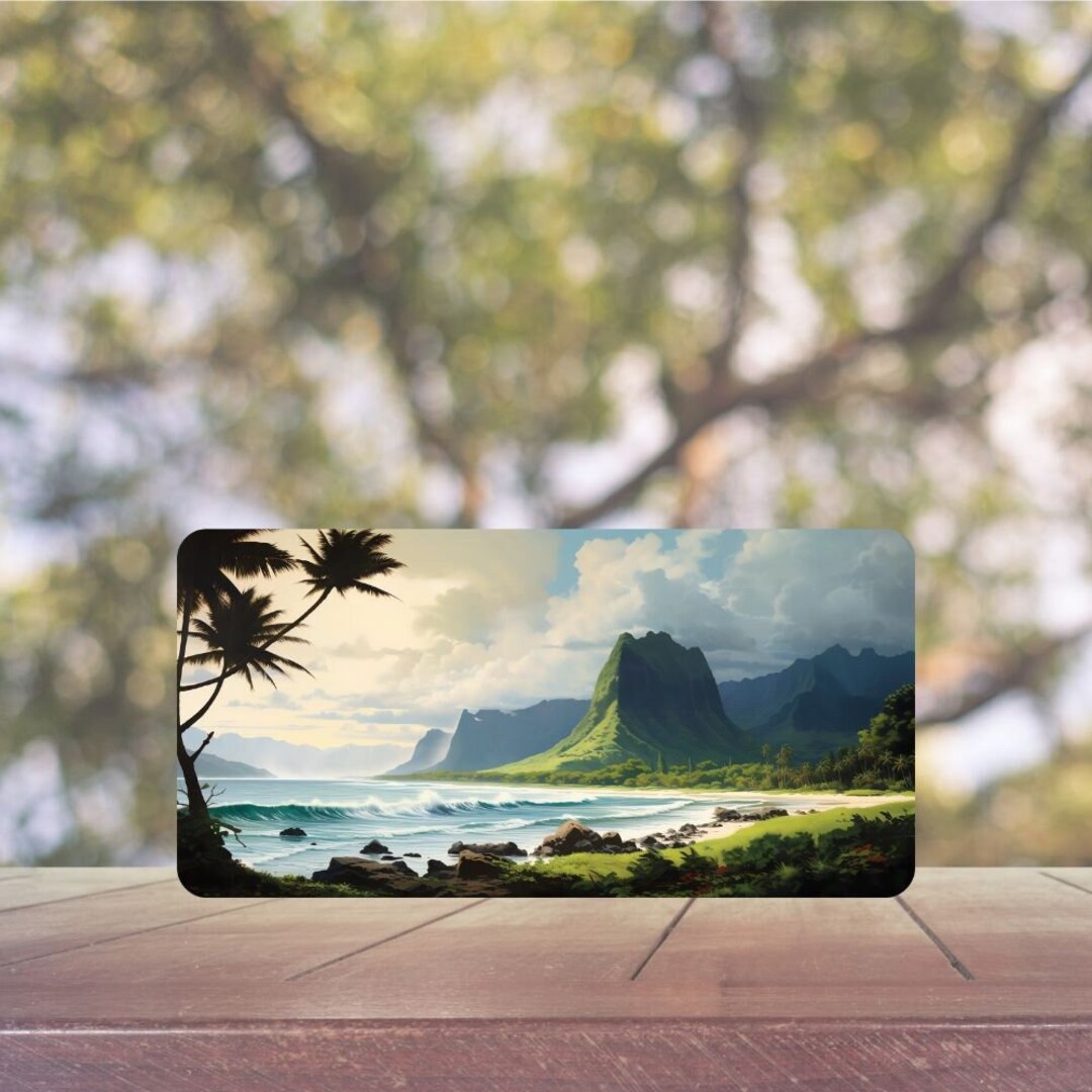 Hawaii Front License Plate PNG Bundle 8bundle Car License PNG Digital
