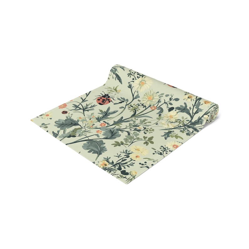 OnTheSideDesignsShop Ladybug Table Runner - Thumbnail 5