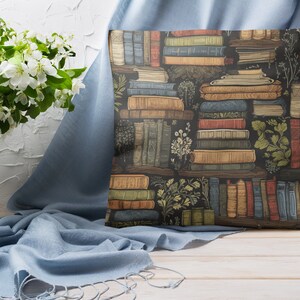 book club pillow decor