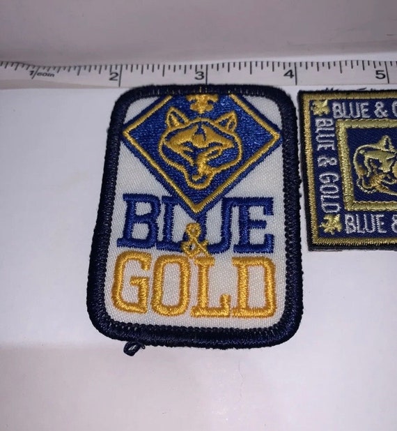 Lot Of 4 Vintage Blue & Gold Boy Scout Cub Scout … - image 3