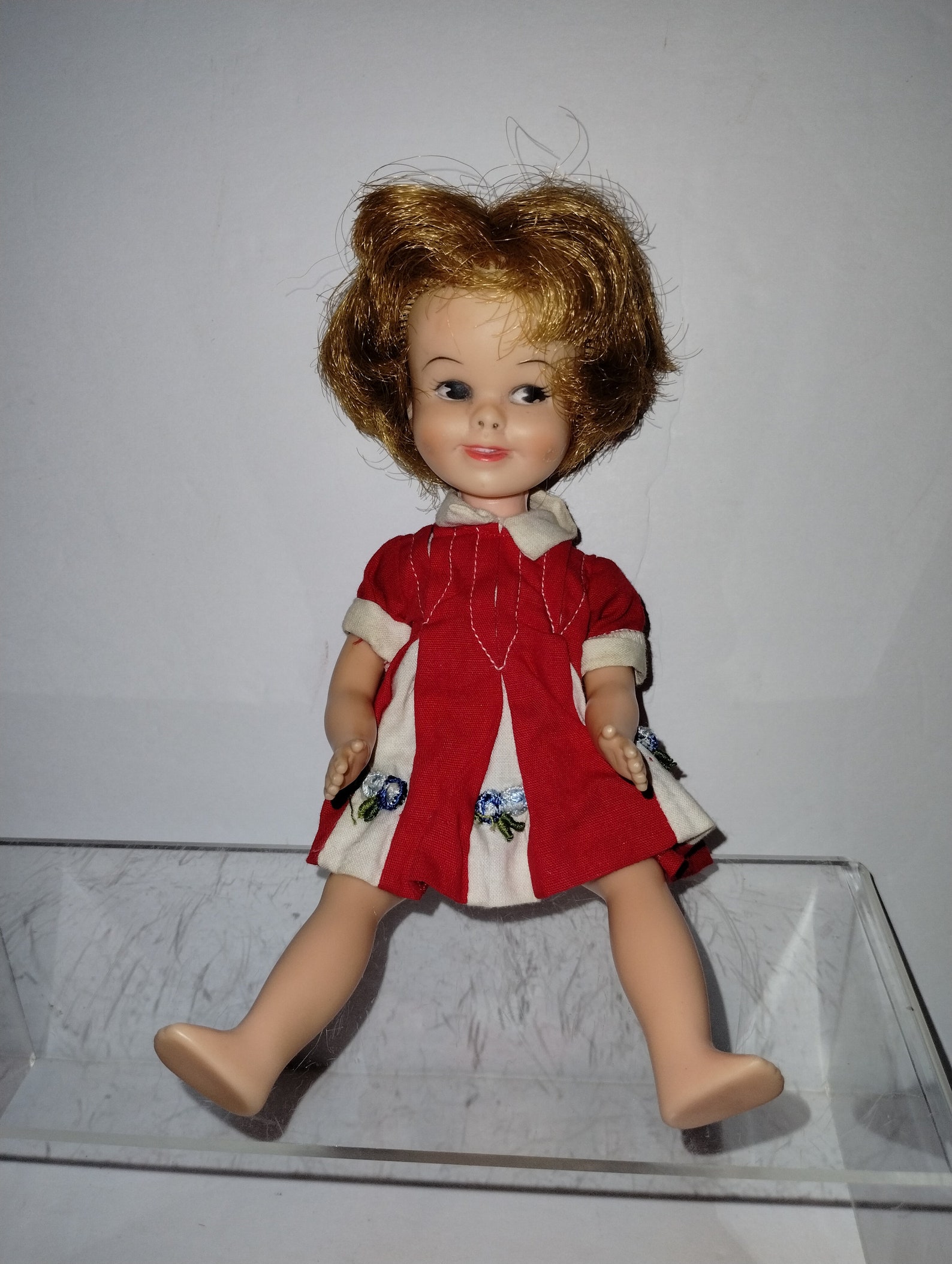 Vintage Deluxe Reading Corp. Penny Brite Doll Original Outfit 1963 No