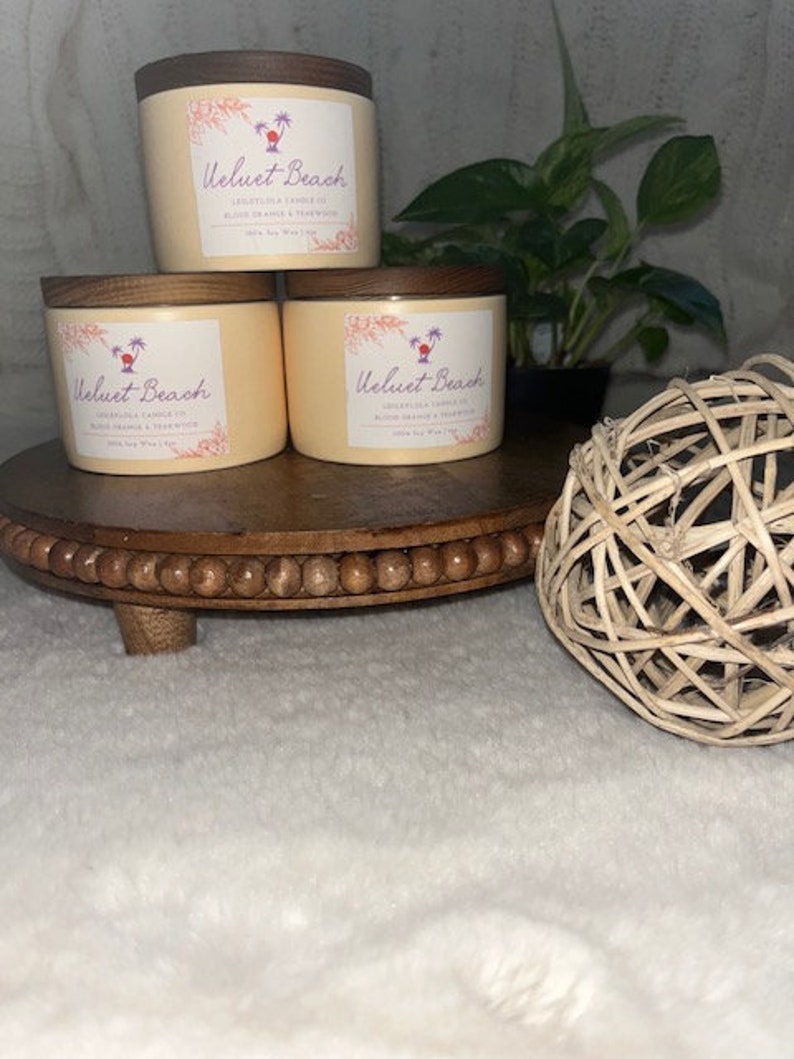 Velvet Beach Candle 100% Soy Wax image 3