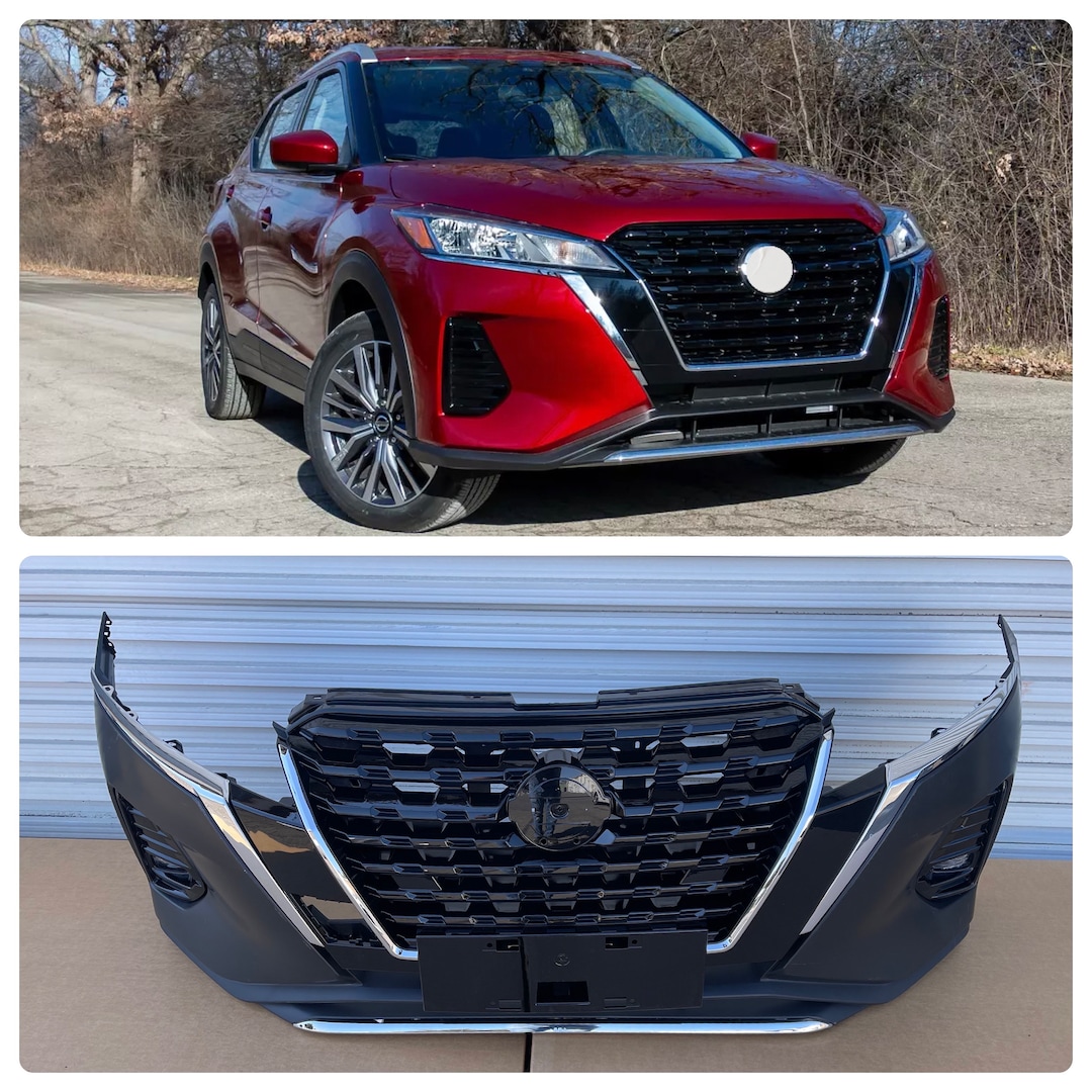 20222023 Nissan Kicks Front Bumper Set Etsy