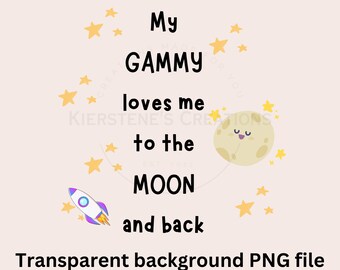 Gammy me ama hasta la luna y de regreso PNG