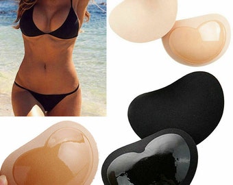 Push Up Bra Pads Silicone Gel Breast Enhancers Bikini Chicken Fillets Inserts