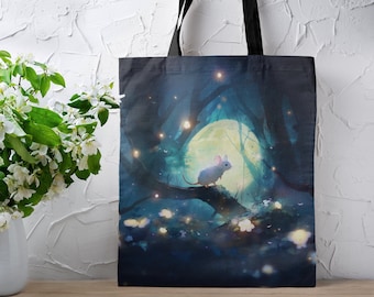Rat Tote bag Tote Bag Rat Lover Gifts Reusable Rat Bags Rat Art