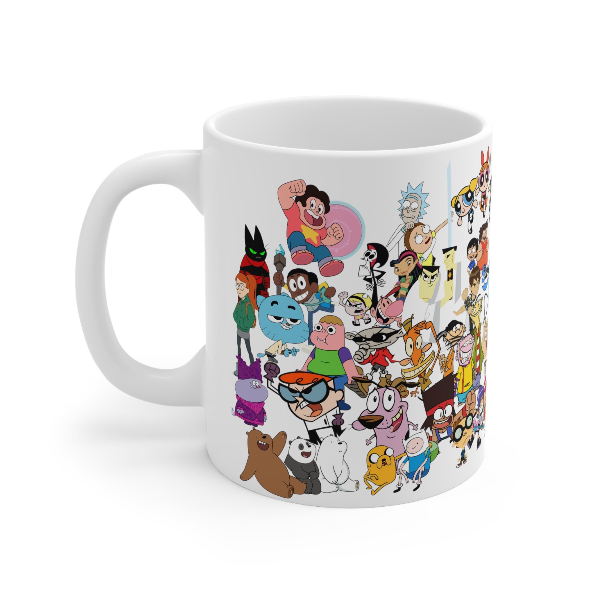 Adorable Cartoon Network Characters Mug - Nostalgic Cartoon Network ...