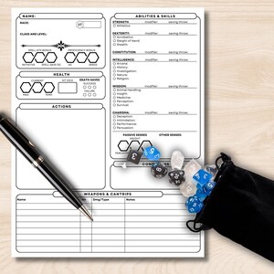 Dnd Bundle, 5e, Dnd Printable, Dnd Cheat Sheet, Dnd Player Guide, Dnd ...