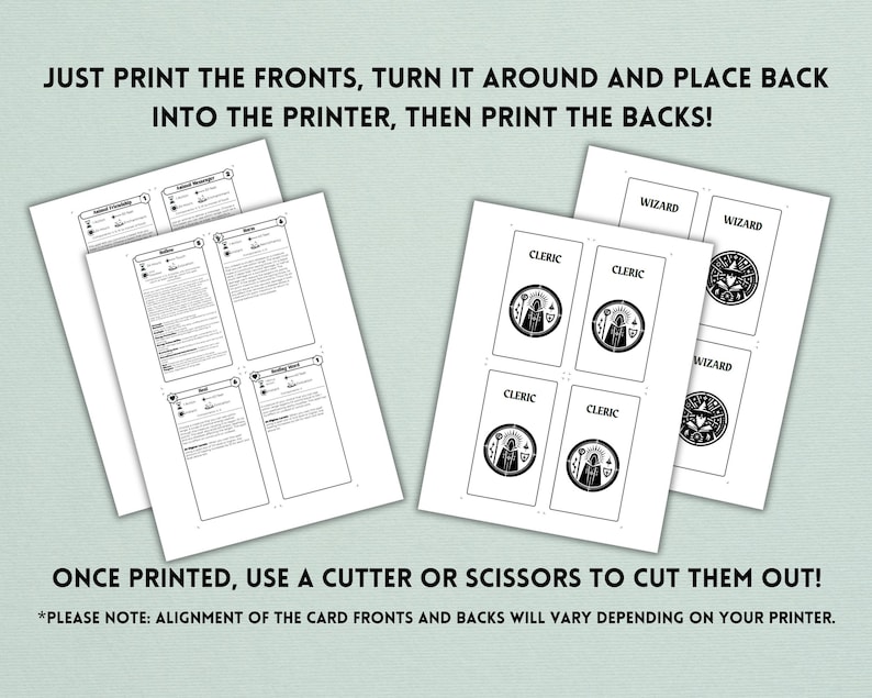 Dnd Spellcards, 5e, Dnd Spell Cards, Dnd Cards, Dnd Printable, Dnd ...