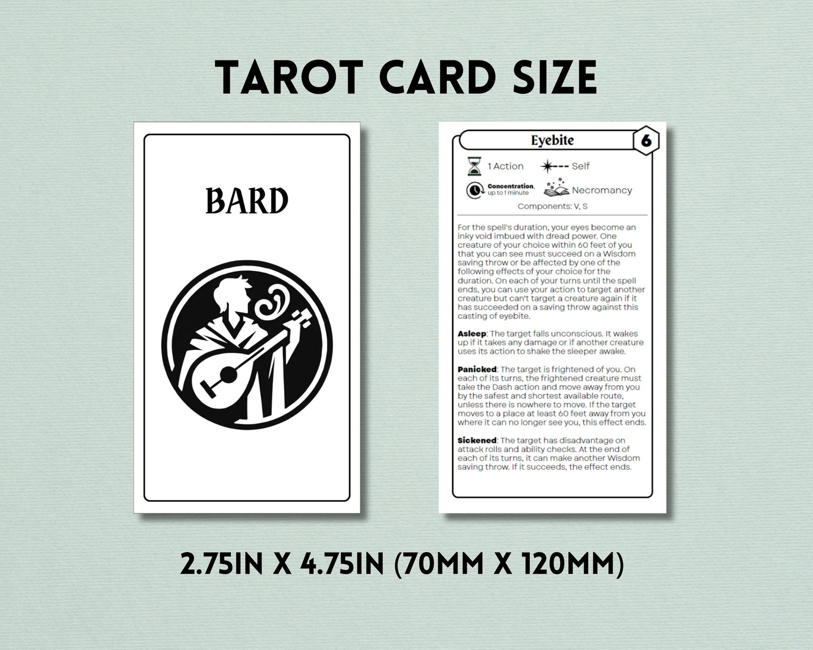 Dnd Spellcards, 5e, Dnd Spell Cards, Dnd Cards, Dnd Printable, Dnd ...