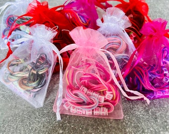 Assorted collection of braided Taylor Swift themed friendship bracelet making kits (each containing THREE bracelets)