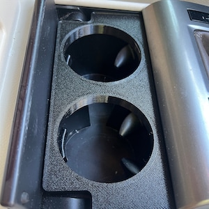 Lexus GX460 (2010-2021) Cup Holder for Popular Large Tumblers (Black)