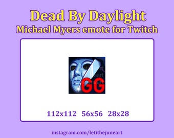 Dead By Daylight DBD マイケル・マイヤーズ The Shape エモート Twitch / Discord 用