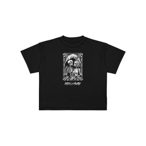 Spooky Tarot Lover's T-Shirt Halloween Card Til Death Do Us Part