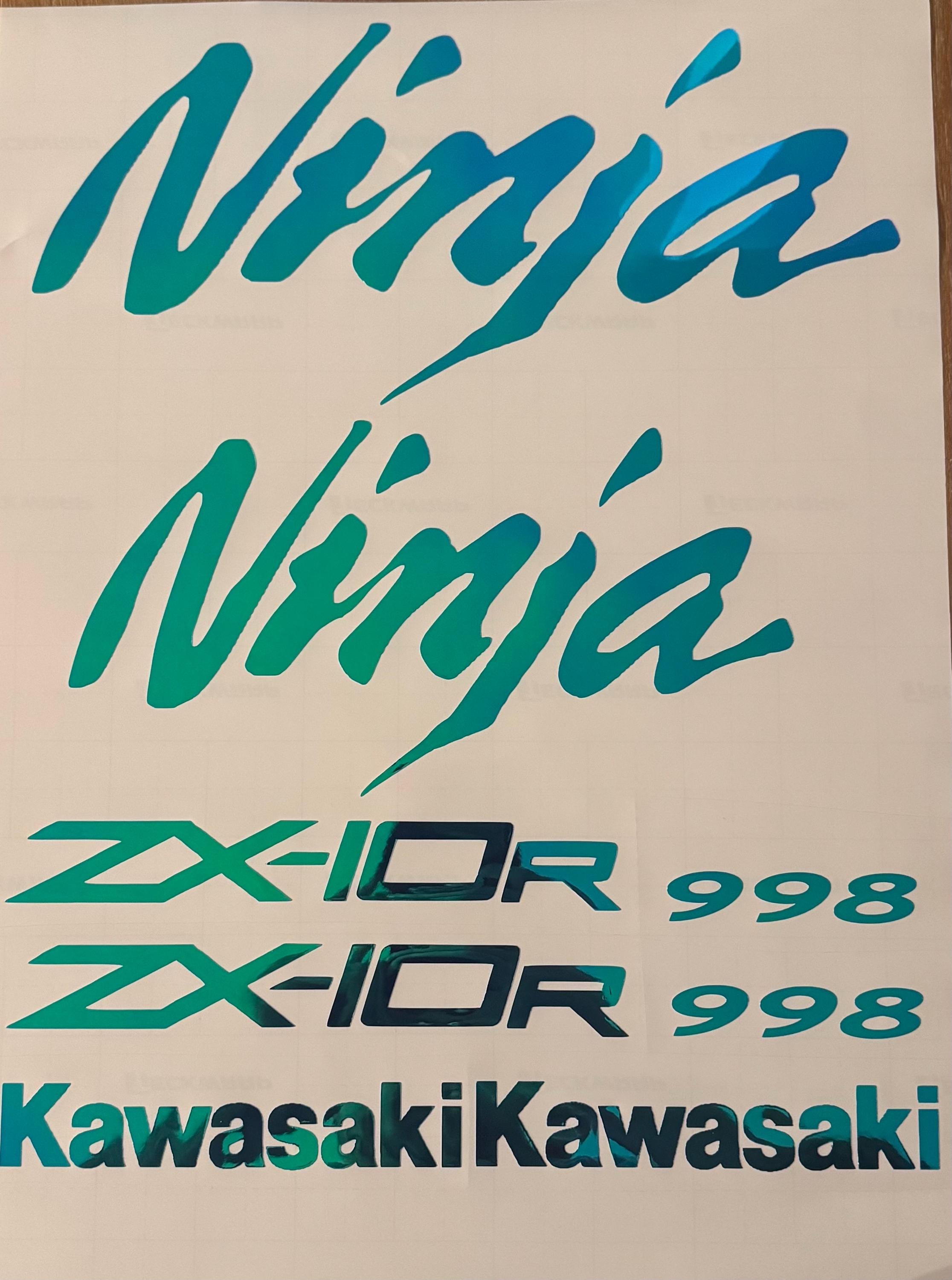 Zx10r Sticker Set - Etsy Canada